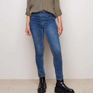 Charlie B Pull-on Skinny Jeans